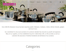 Tablet Screenshot of myobsession.com.au